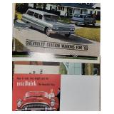 Vintage Auto Promo Literature