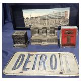 Vintage Detroit, Michigan Memorabilia