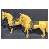 Vintage Breyer Glossy Palomino Western Pony Horse
