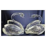 Beautiful Swan Wine Holders