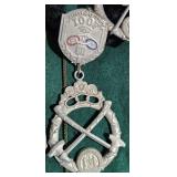 Vintage Odd Fellows Necklace Medallion