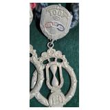 Vintage Odd Fellows Necklace Medallion- Fraternal Organization