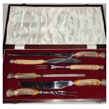 Stag Handle Cutlery Set