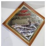 Miller High Life Whitetail Deer Mirror