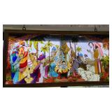 Nativity Scene Stained Glass - Jesus