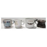 Mustache and Shaving Mugs