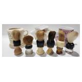 Mustache and Shaving Mugs