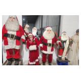 Life Size Department Store Window Santa Claus