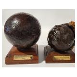 Circa 1622 DeAtocha Cannon Balls with Certification