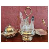 Antique Condiment Holder, and etc.