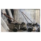Group of 4 ct. Antique Push Mowers