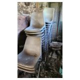 28 ct. Krueger Stacking Event Chairs- Plastic