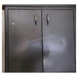 Metal 2-Door Shop Cabinet - 27.5"H x 28 3/4" W