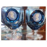 2 ct. Wedgwood Jasperware Cameos