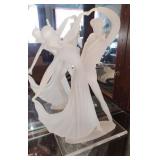 Lalique Style Dancing Figurine