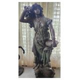 Semi-bronze sculpture signed Henry Weisse