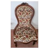 Victorian Spoon Back Parlor Chair