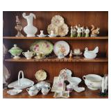 30 ct. Assorted Antique Glassware: Hobnail, etc