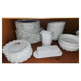 66 pieces of Westmoreland Serving Ware
