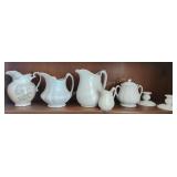 19th & 20th Century Pitchers: Furnival, Grindley