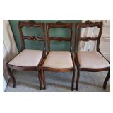 Trio of Antique Chairs