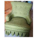 Vintage Danish Green Relax Chair, 1950s