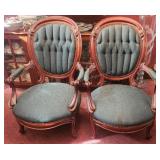 Pair of Antique Side Chairs