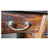 c. 1872 Oak Desk