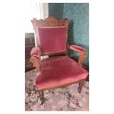 Antique Eastlake Parlor Chair
