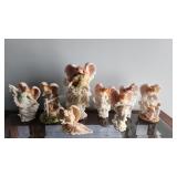 8 ct. Serpentine Classics Angel Figurines