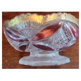 Group of 7 ct.  4.5" Cut Glass Bowls