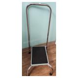 Chrome Steel Step Stool