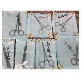Group of 7 ct. Gynecologist Stainless Surgical
