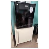 Mini Refrigerator & Cabinet