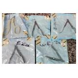 Group of 5 ct. Gynecology instruments