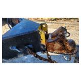 25 ft. Flat Bed Equipment Trailer w/ Beaver Tails