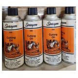 Cases of Sprayon Cutting Oil