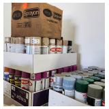 Cases of Various Paints