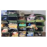 Heavy Metal Green Storage Boxes