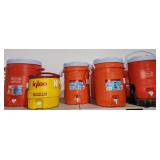 Igloo and Rubbermaid Coolers