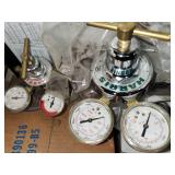 Brass Welding Regulators - Gauges