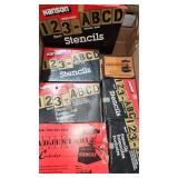 BUlk Lot of Hanson Stencils