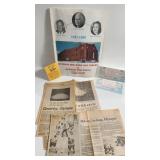 1980 Detroit Red Wings Olympia Stadium Last Game Program/Tickets/Clippings