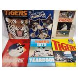 Large Group of Vintage Detroit Tigers Yearbooks