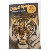 1951 Detroit Tigers Scorecard