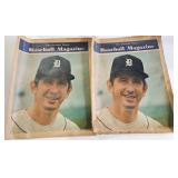 1971 Detroit Tigers Publication w/ Billy Martin