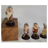 Florence Walt Disney Dwarfs Sculptures