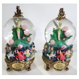 Walt Disney Peter Pan Marc Davis Snow Globes