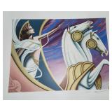 Robert Moser Pursuit of Illusion Art Deco - Signed