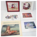 7 ct. Disney Lithos & Prints